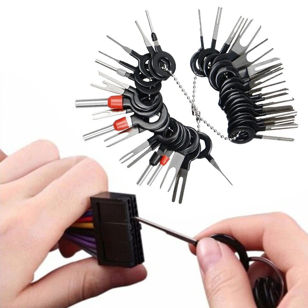 26PCS Car Terminal Pin Removal Tool Kit Wire Connector Extractor Automotive