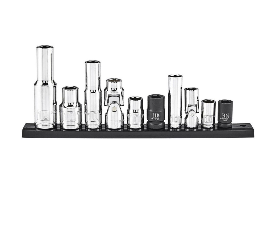 10mm Metric Essential Variety Socket Set, 10 Piece