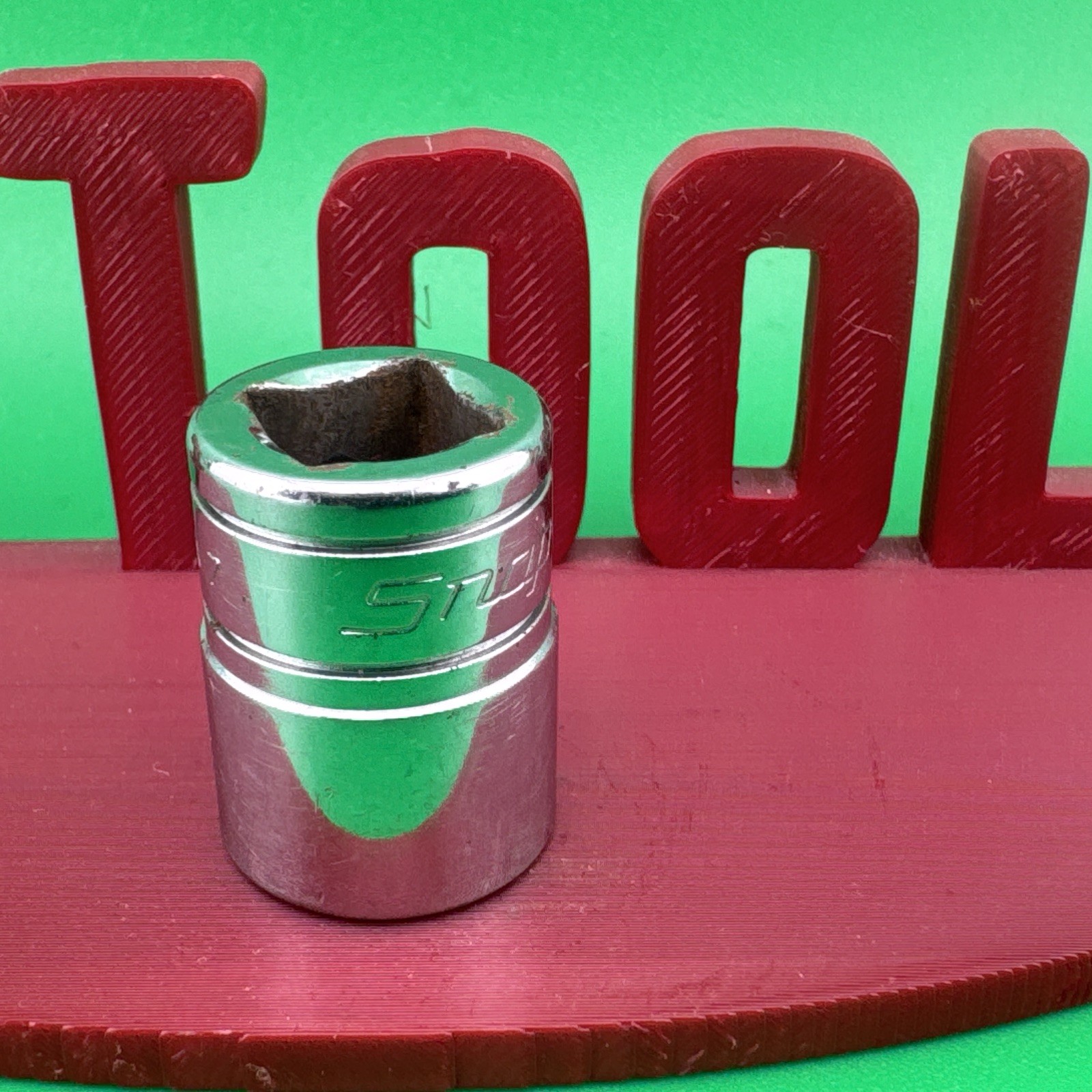 Snap On F161 3/8″ Drive 12-Point SAE 1/2″ Shallow Chrome Socket 1