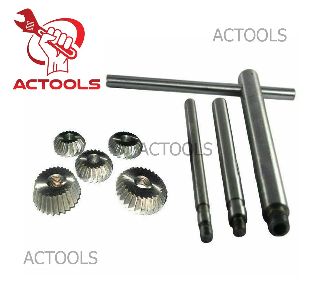 5Pcs New Valve Seat And Face Cutter Set Automotive Industry Leader USA ACTOOLS