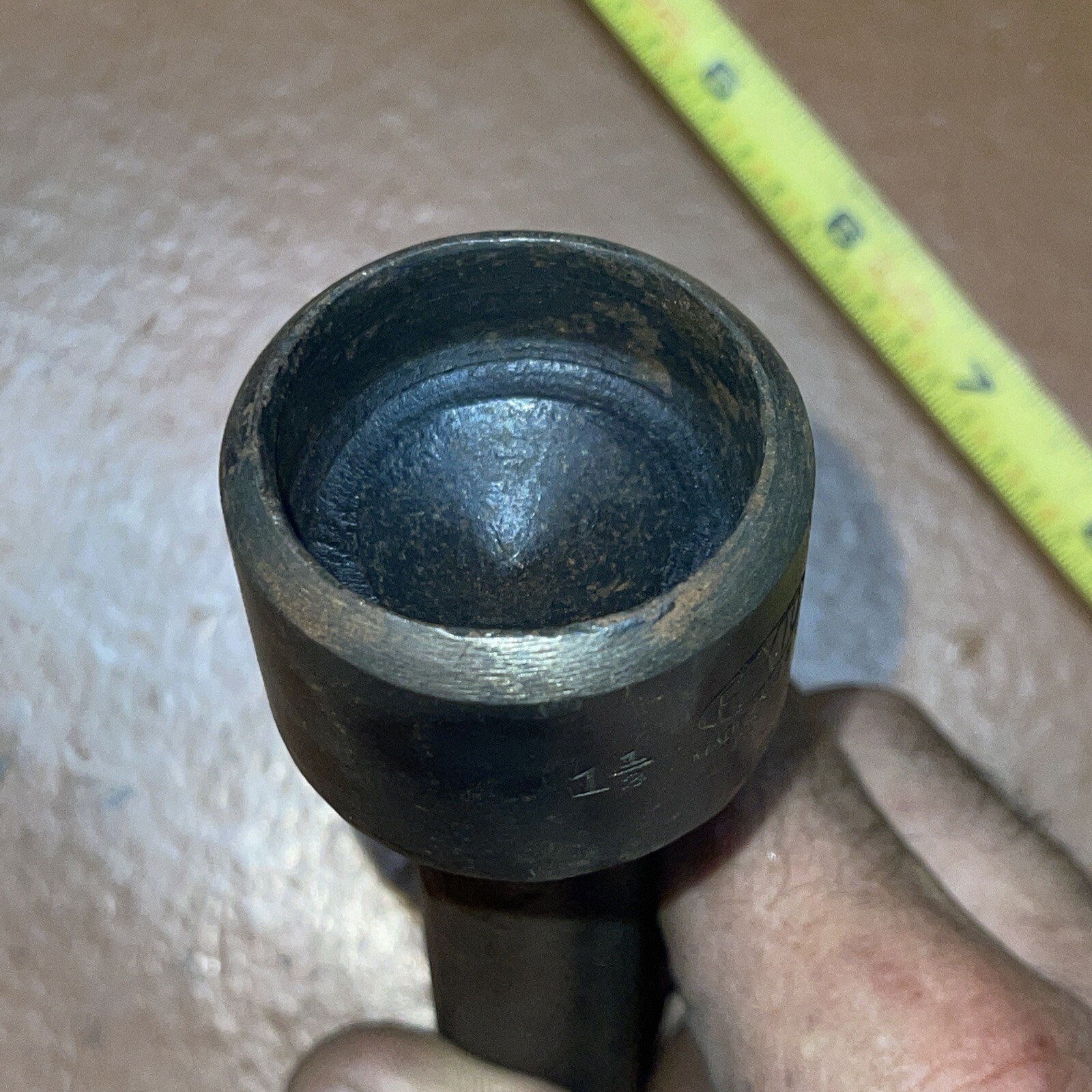 Vintage Pexto USA 1-1/2 Steel Worker Rivet Forming Tool Metal Work ???