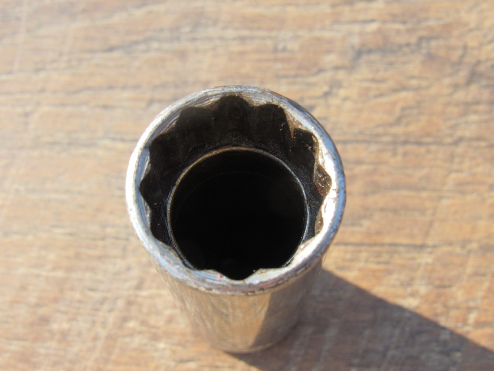 SNAP ON 7/8″ S281 1/2″ DRIVE SAE 12 POINT DEEP CHROME SOCKET UNDERLINE S 281 7/8