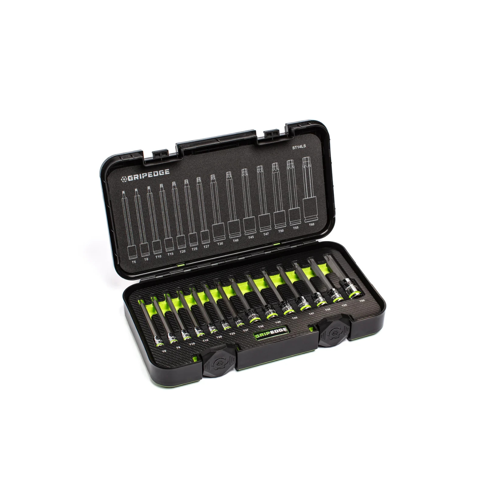 GripEdge MST45S 45pc Master RPT Star Driver Set + Free 14pc RPT Long Star Set