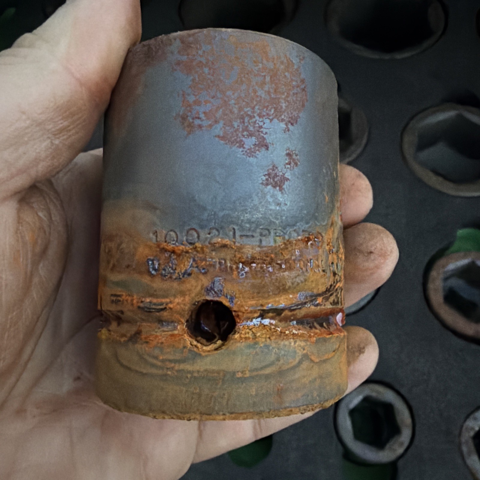 Proto 10021 6 Point Standard Length Impact Socket, 1-5/16 in Socket Size
