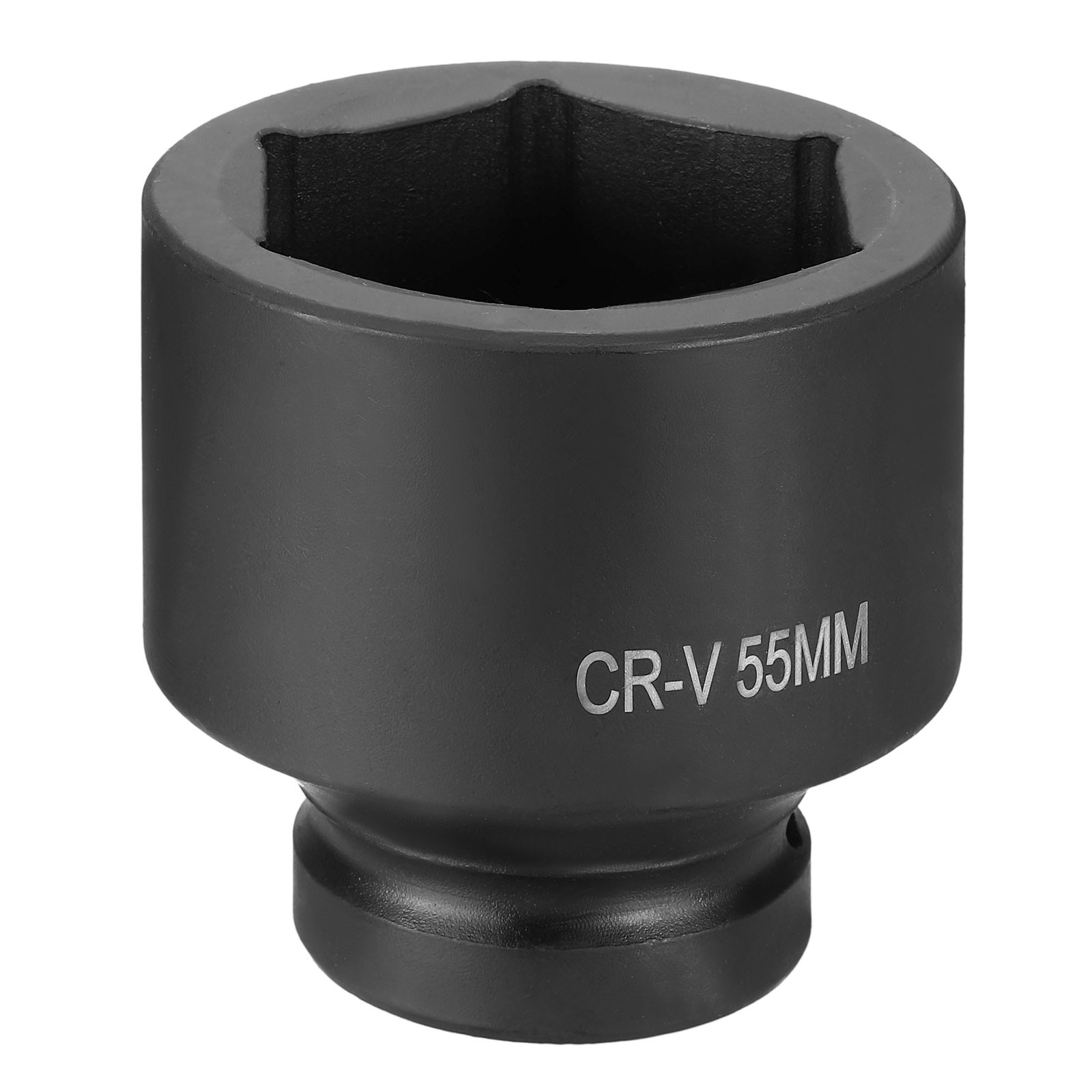 1 Inch Drive 55mm 6 Point Impact Socket Chromium Vanadium Steel