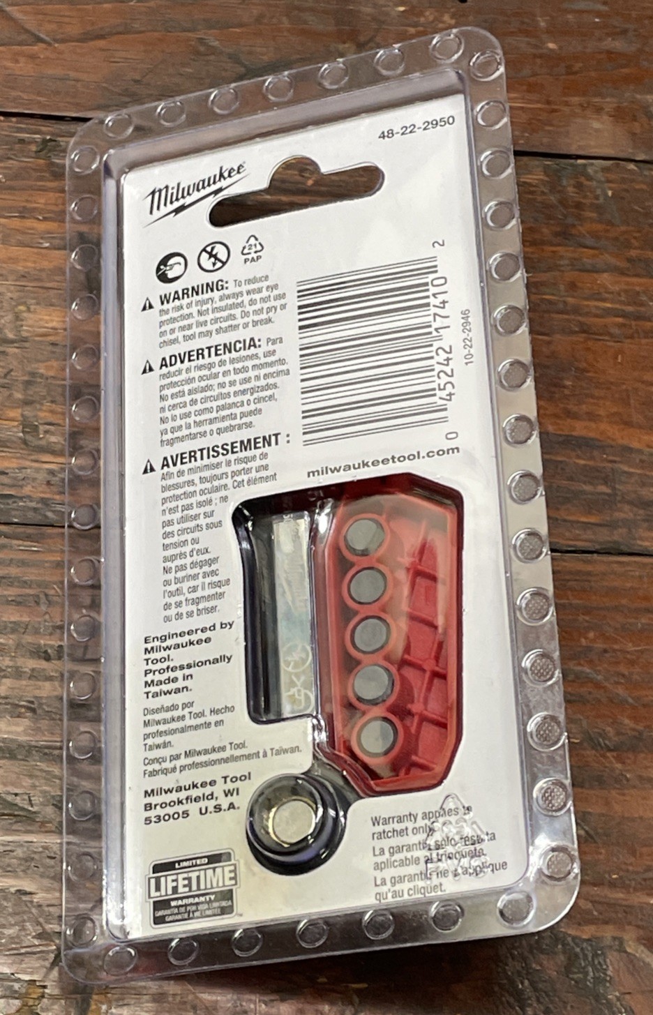 Milwaukee 48-22-2950 7-in-1 Multi-Bit Mini Ratchet