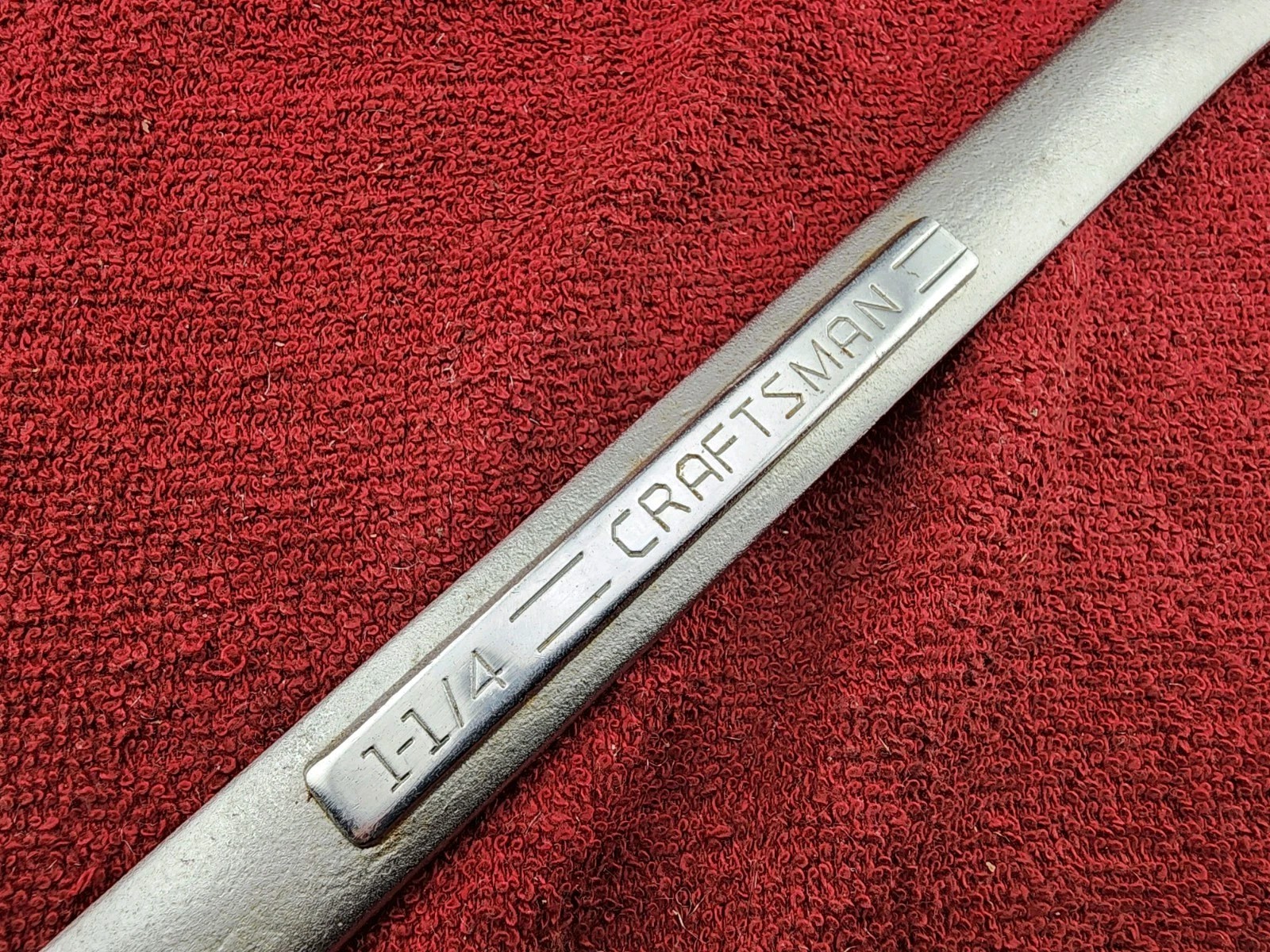 Craftsman USA 1-1/4 Combination Wrench 12-Point #44708 V-Series