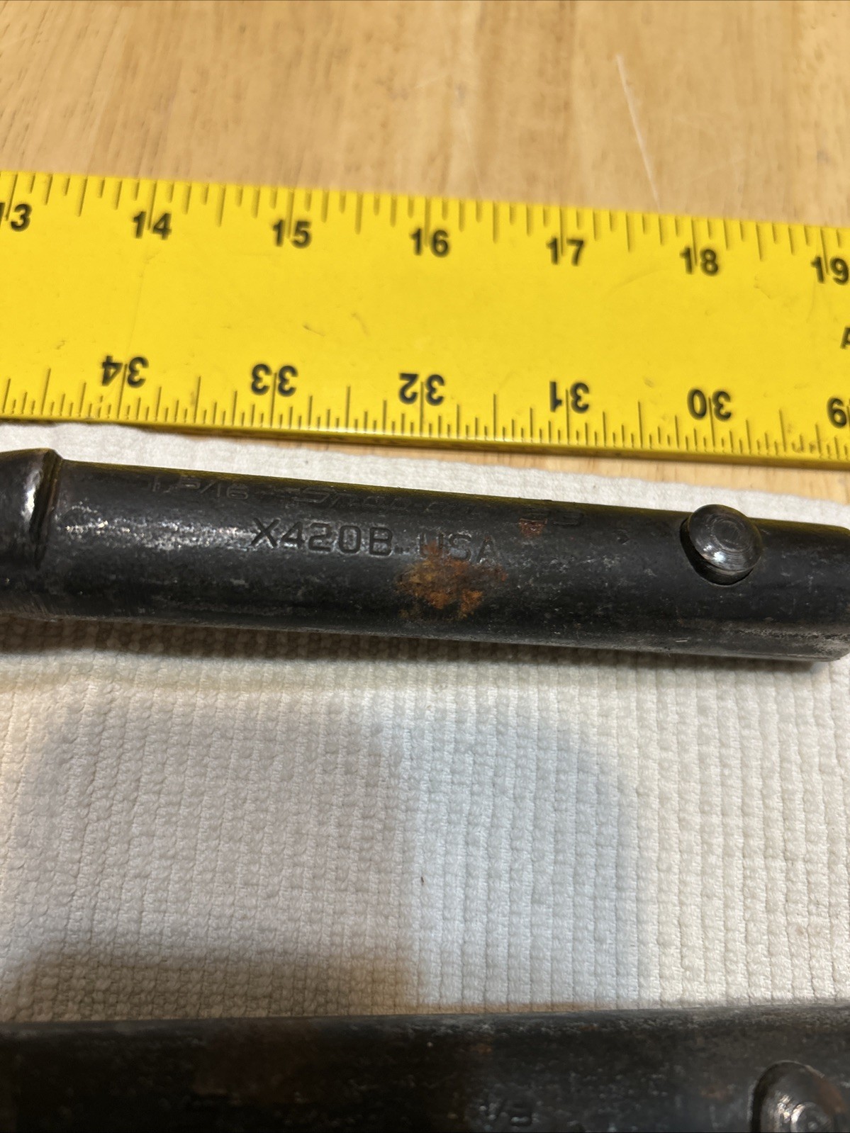 Set Of 4 Snap On Tubular Wrenches X240B X360B OE136B XH136C 1 1/8” 1 5/16”