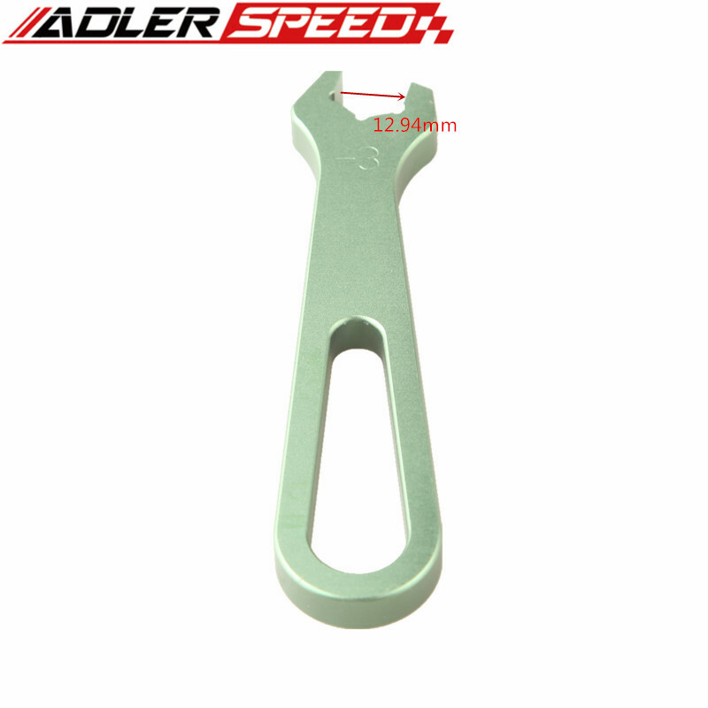 AN3 AN4 AN6 AN8 AN10 AN12 AN16 Single Ended Wrench Spanner Tool Aluminum