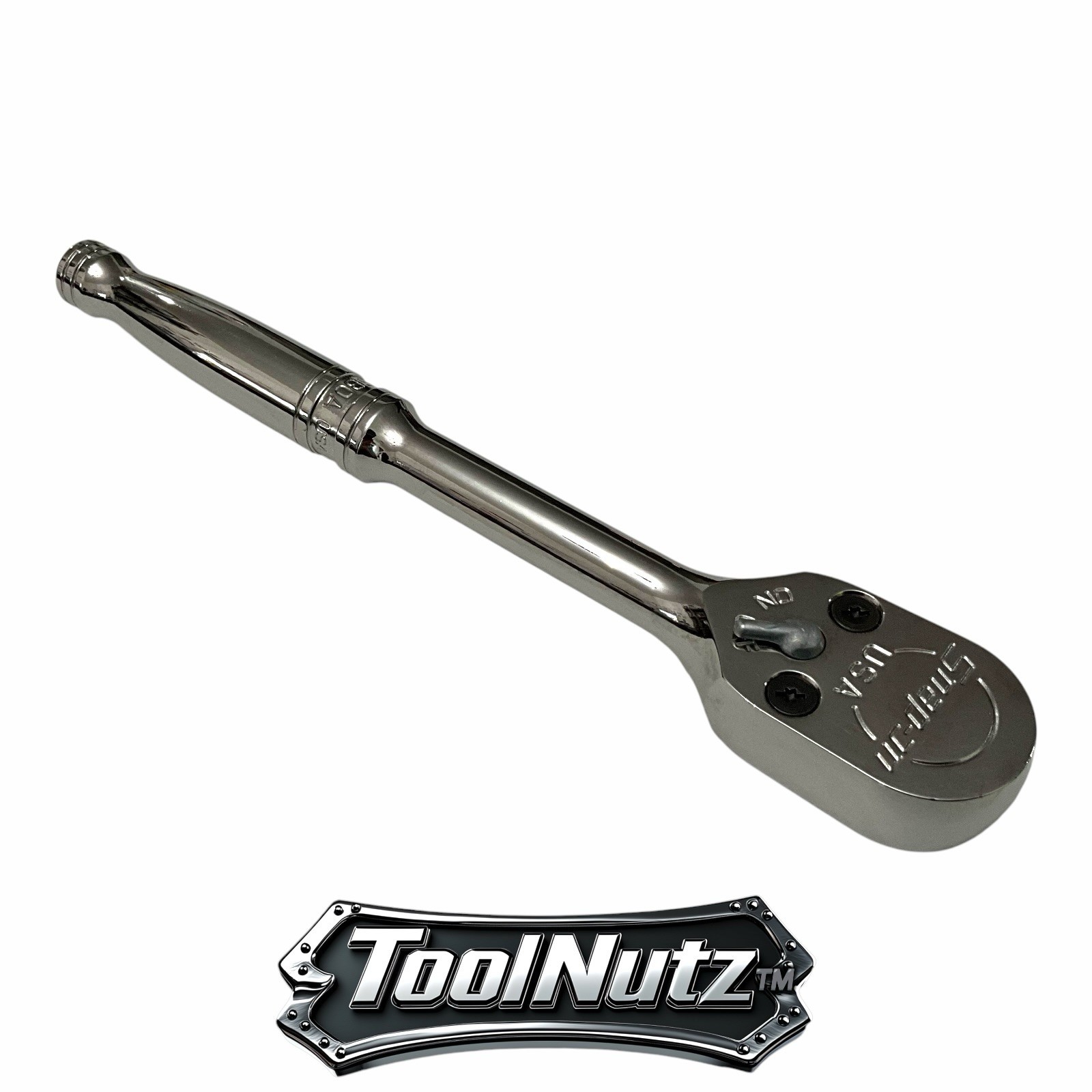 Snap-on Tools NEW S80A Durable 1/2″ Dr 80 Tooth Fine Gear Chrome Handle Ratchet