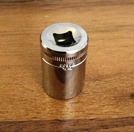 Craftsman 12mm 6 Point 1/4″ Drive Z-AL 34608 Easy Read (Stamped & Etched)