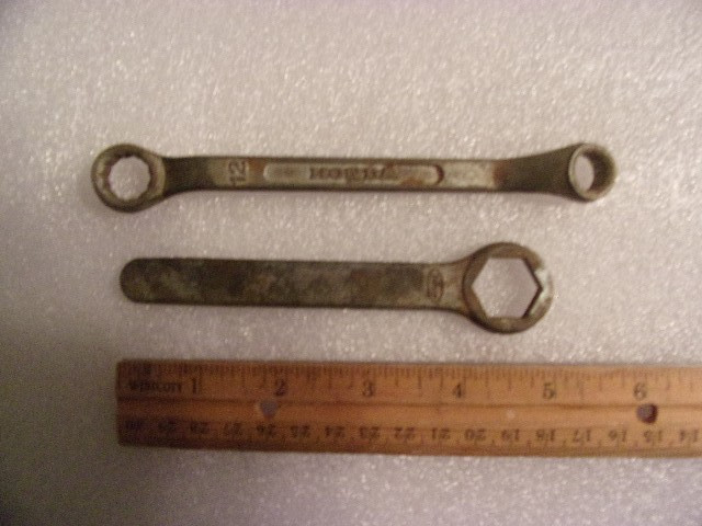 vintage Honda motor tool kit wrench spanner and pliers added
