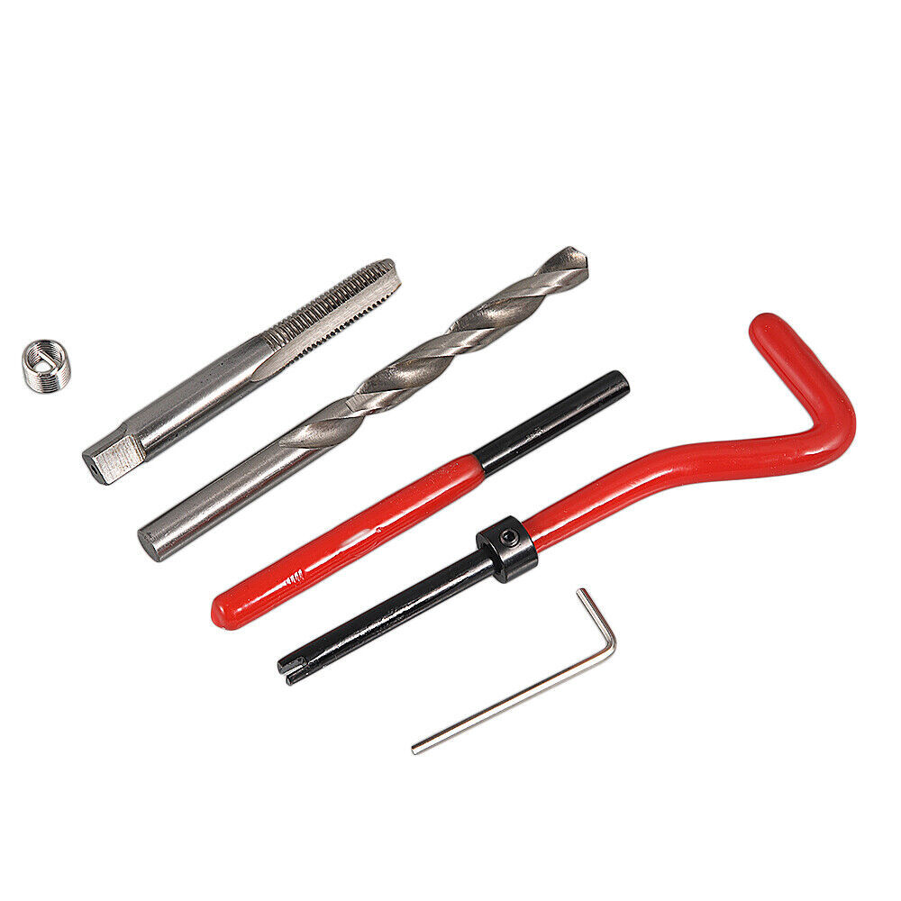30x Metric Thread Repair Insert Kit For Helicoil Car Pro Coil Tool M8x1.25mm US