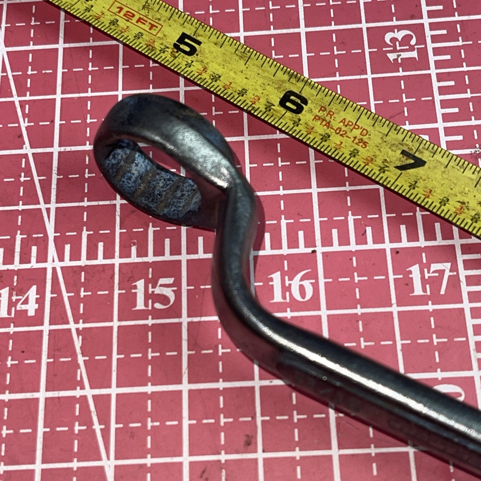 CRAFTSMAN USA 5/8 X 11/16 Deep Offset 12 Point Box End Wrench Stubby Underline