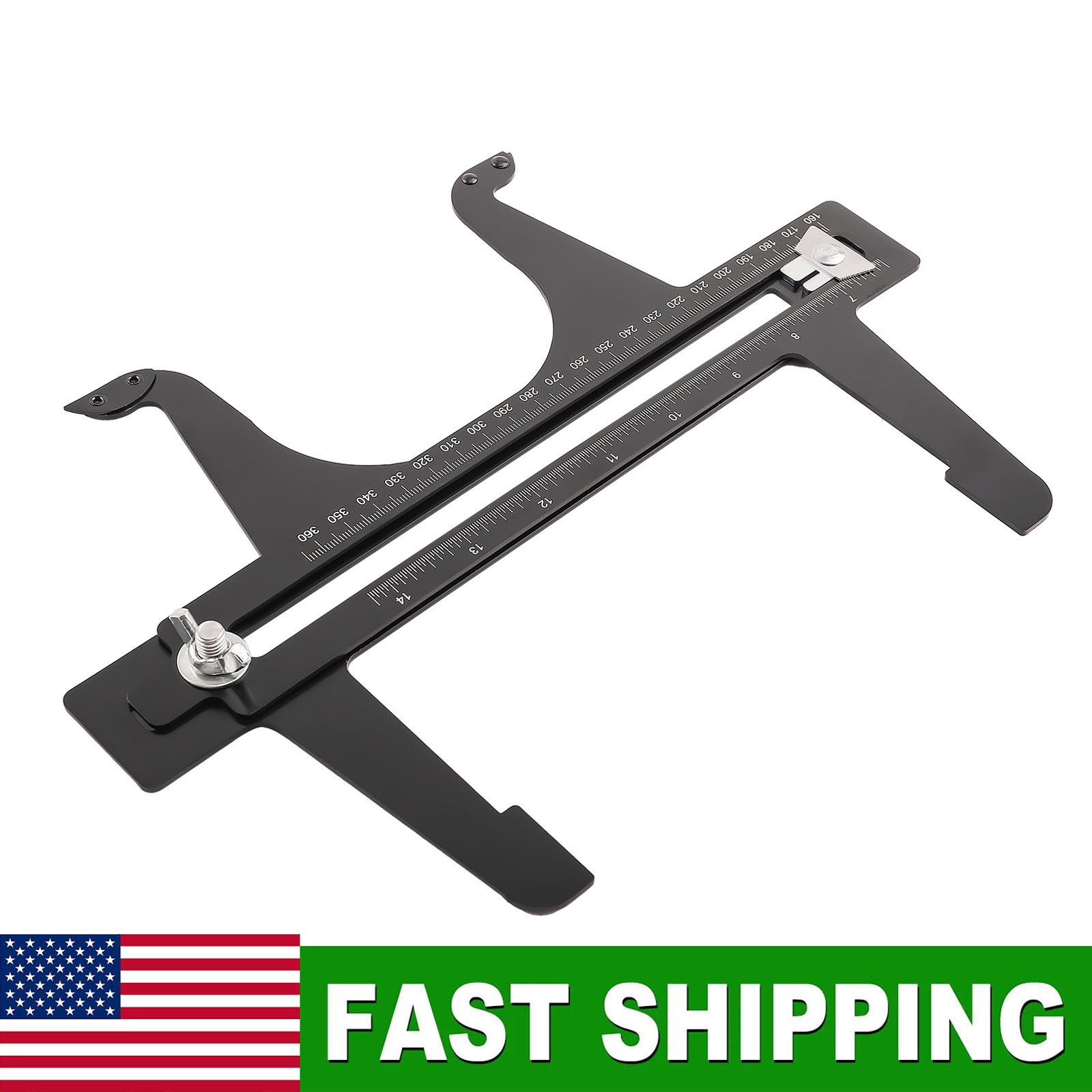 Brake Measuring Tool 6-1/2 to 14-1/4 inches Brake Resetting Gauge Tool new