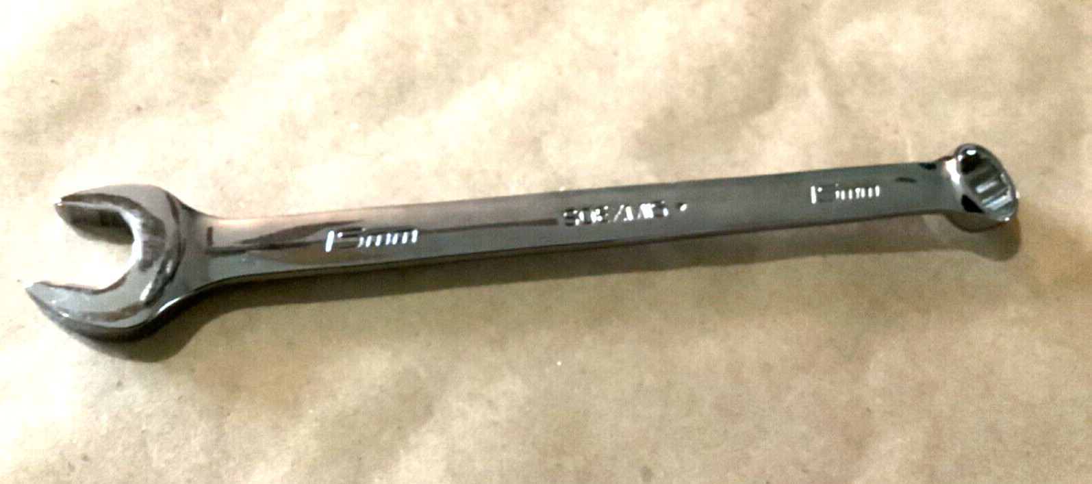 New Snap-on SOEXM15 15mm 12-Point Metric Standard Combination Wrench