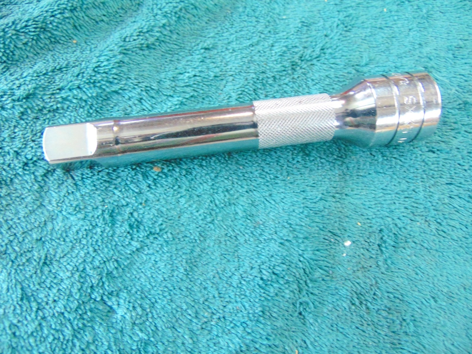 Snap-on Tools USA NEW 1/2″ Drive 5″ Length Chrome Knurled Socket Extension SXK5