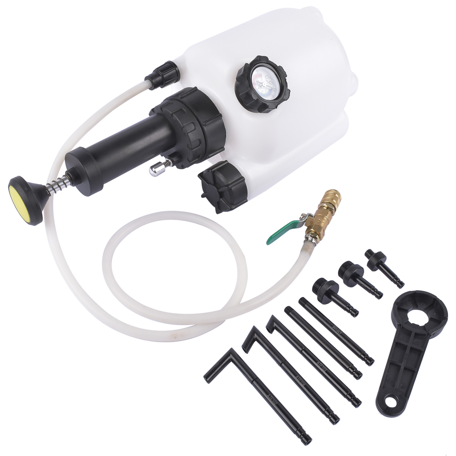 3L Transmission Oil Filling Tool System Fluid Pump Manual with 8pcs Adaptors