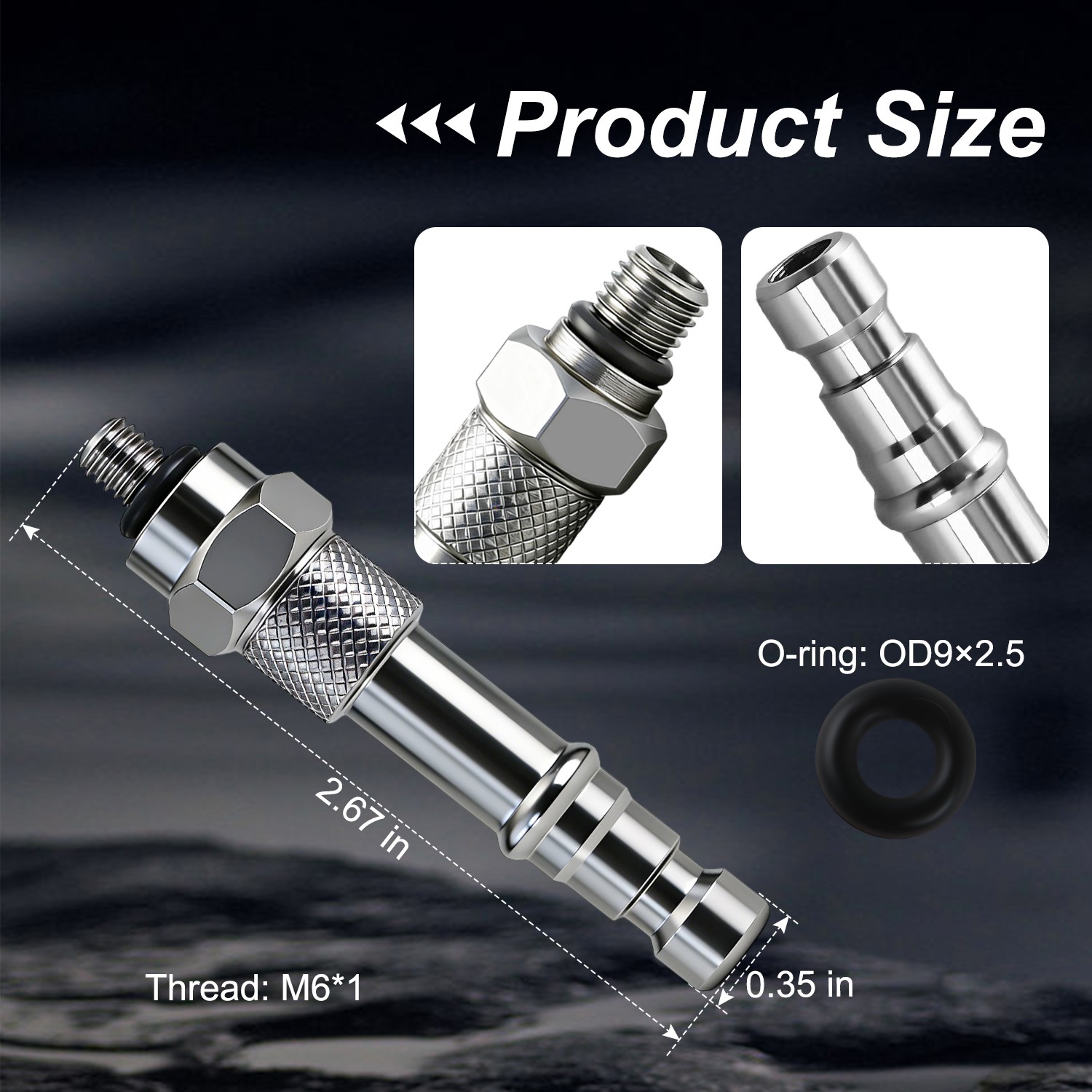 304 Stainless Steel ATF Fill Tool for 2015-2019 Chevlt Silverado 1500 8L90