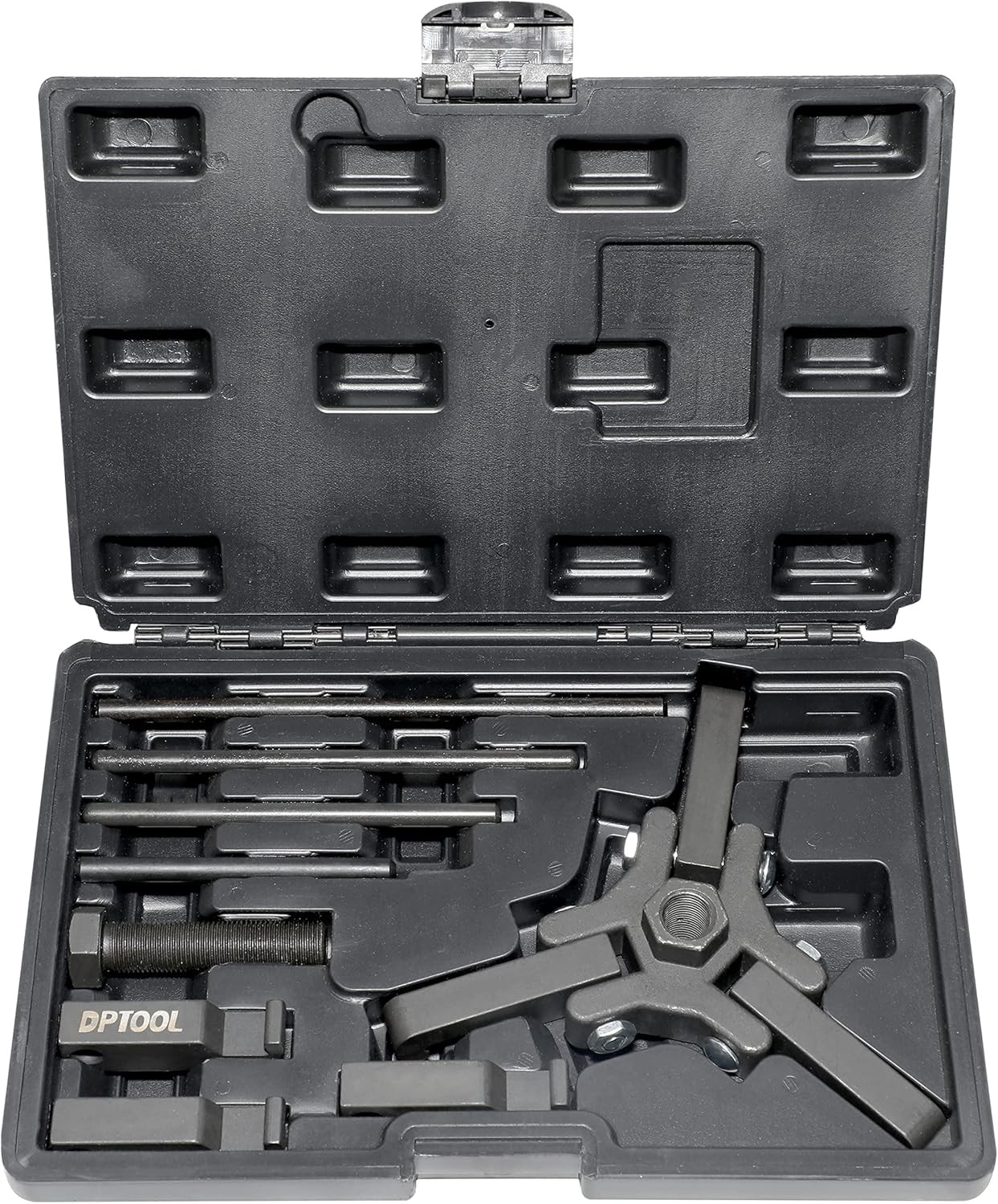 Harmonic Balancer Damper Pulley Puller Kit 6 Jaw Tool for V8 Engines