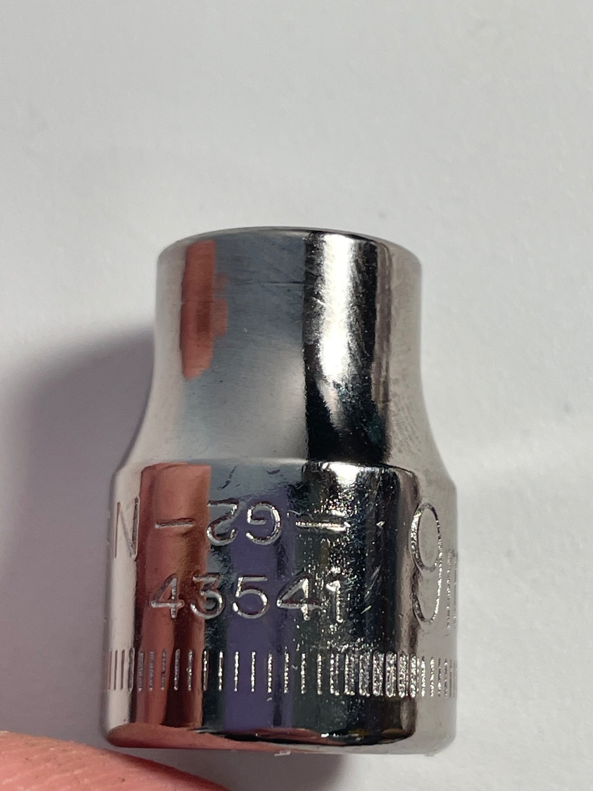 Craftsman 9 mm x 3/8″ Dr Socket G2 43541 – 6 Pt – Made in USA –