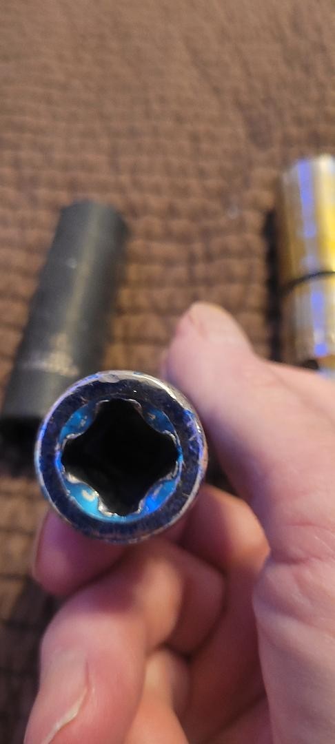 Lot of 4 Deep Impact Sockets 16mm 17mm 19mm 22mm 1/2″ Drive Carlyle Pittsburgh