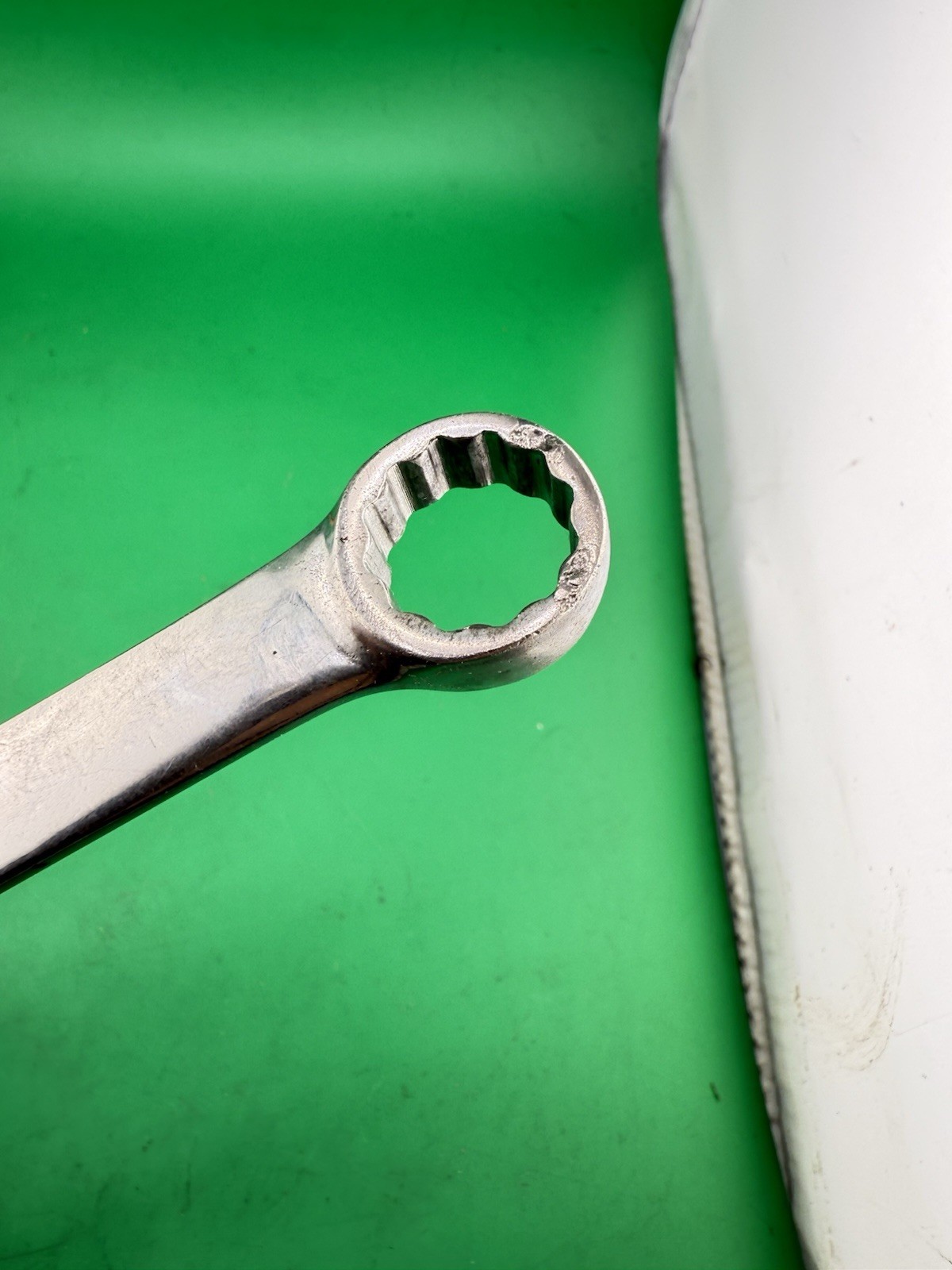 OEXL18B Snap on 9/16″ SAE Extra Long 12 Point Combination Wrench OEXL18B USA !!!