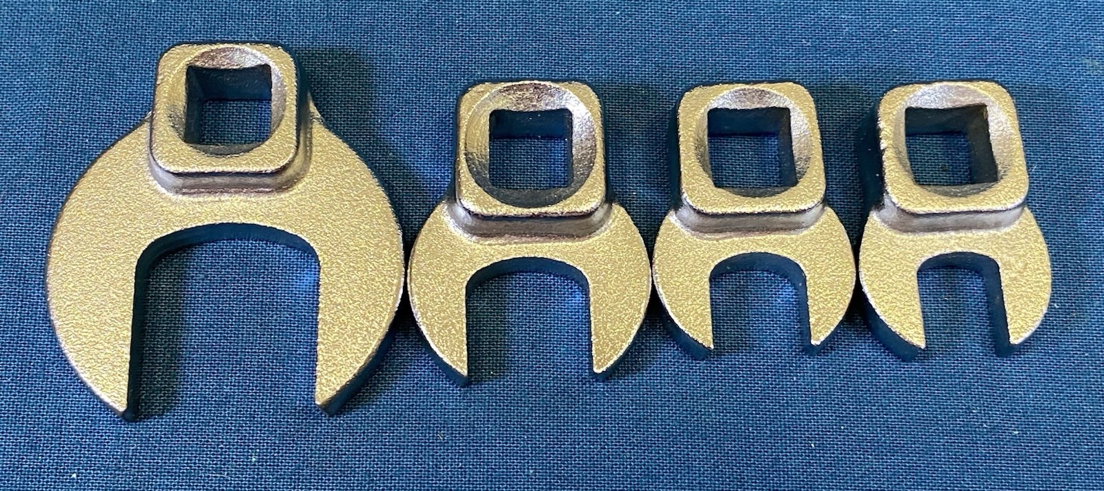 4 Piece Set Proto SAE Crows Foot Wrenches Sockets 3/8” Drive Made In USA New