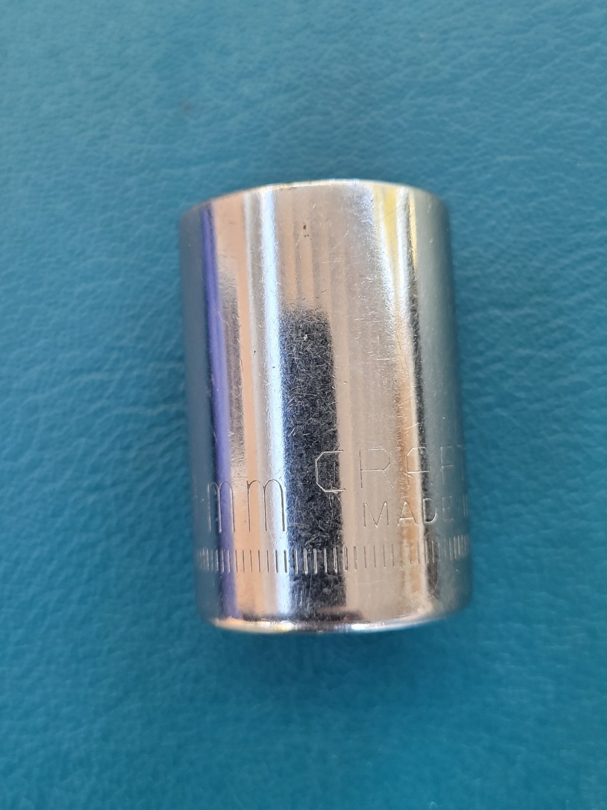 Craftsman 1/2″Drive 19 MM 12 Point Shallow Socket -G-44238 USA MADE. VINTAGE.