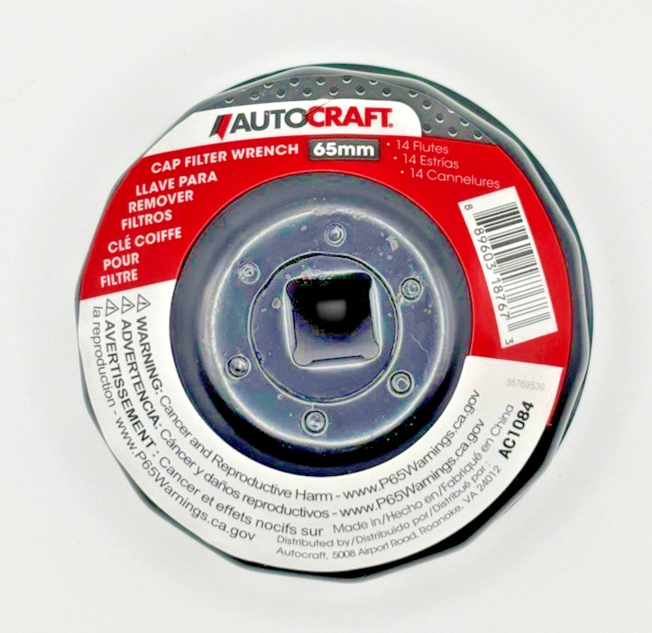 Autocraft Oil Cap Filter Wrench Various Sizes In Stock New