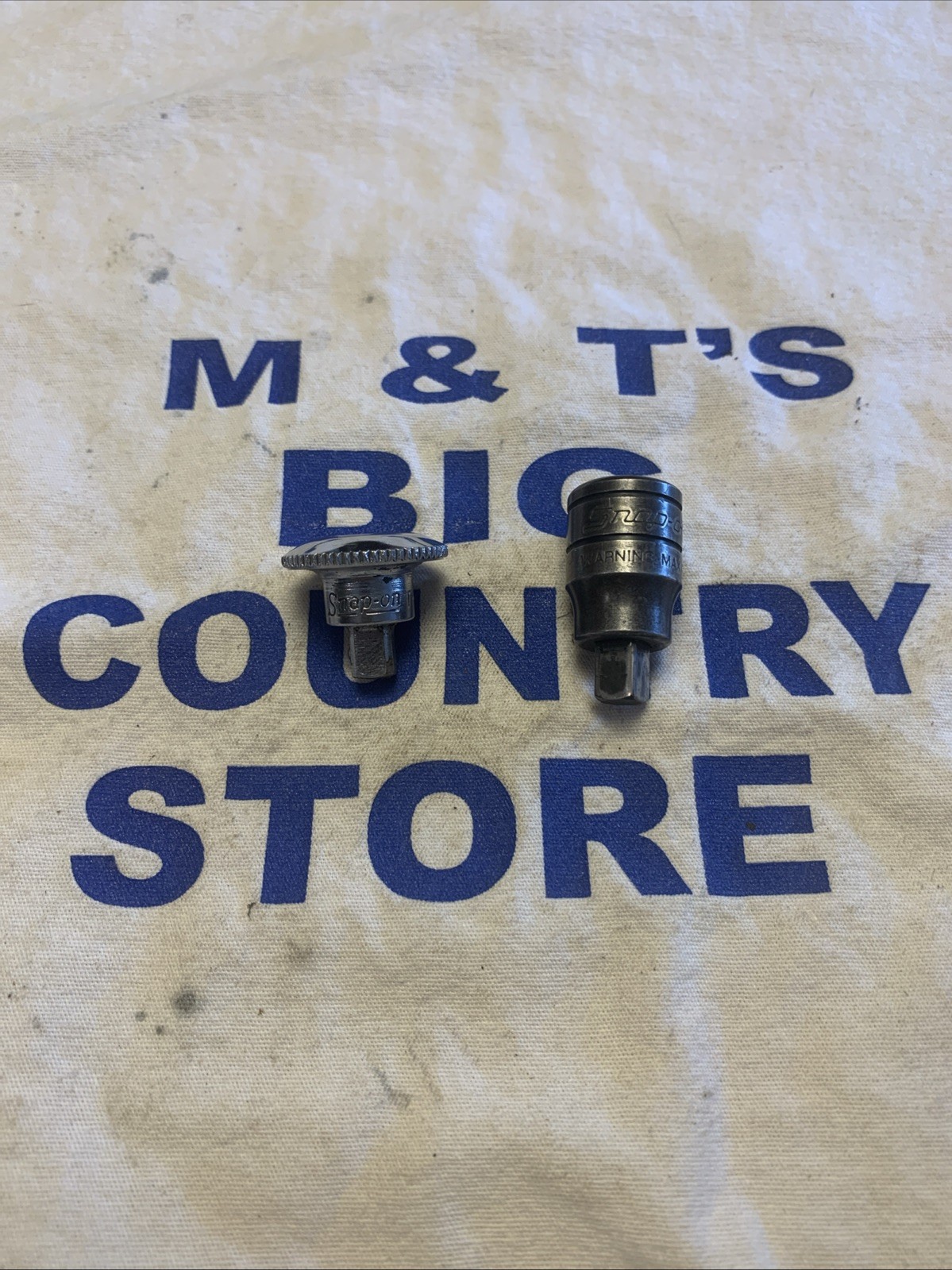 Snap-on USA 1/4″ Dr Spinner Ratchet TMS70A & 1/4″ Dr Square Drive Adaptor GFAT1E