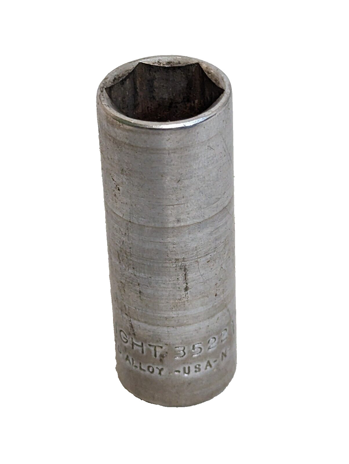 VTG WRIGHT 3/8″ Drive 11/16″ Deep Replacement Socket 6 Point Model 3522 Made USA