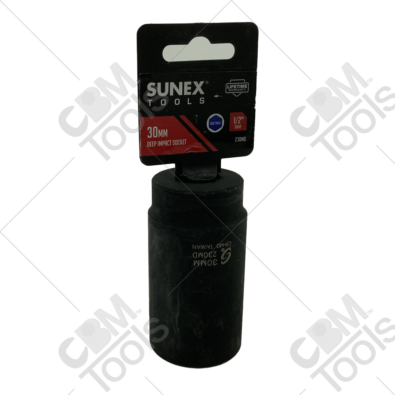 Sunex 230MD 1/2″ Drive 6 Point 30mm Deep Impact Socket