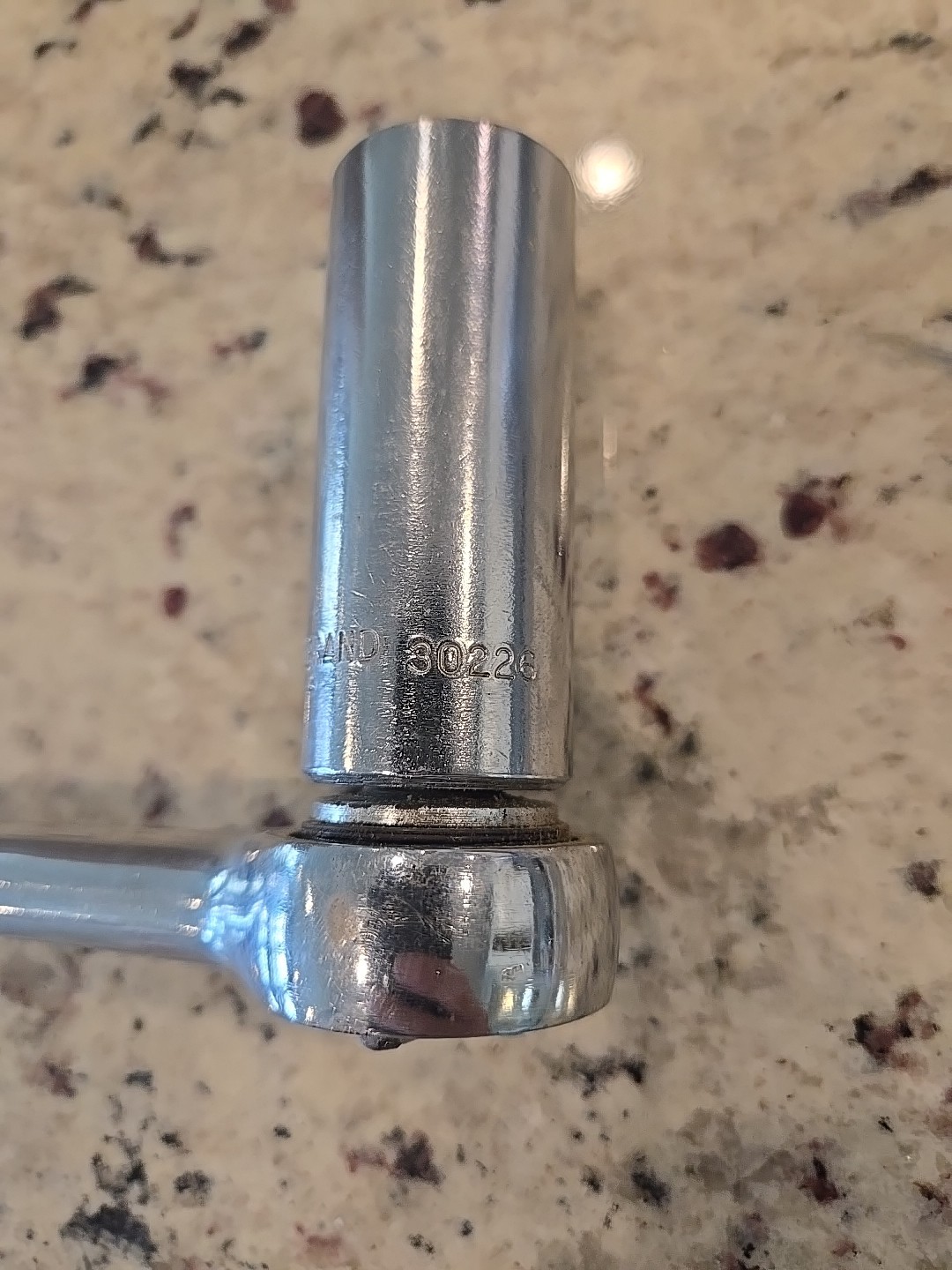 HERBRAND 32000 3/8» Drive Knurled Handle Thumb Wheel Ratchet