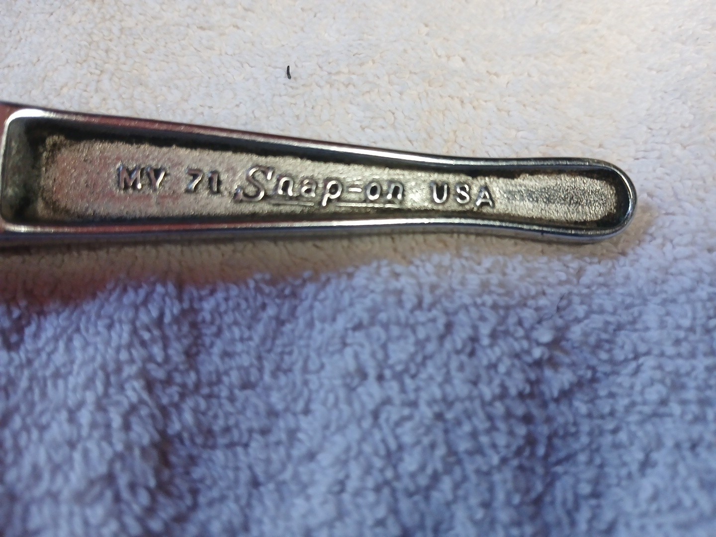 Vintage Snap On Tools MV71 1/4″ Drive Ratchet Nice Clean Working Condition