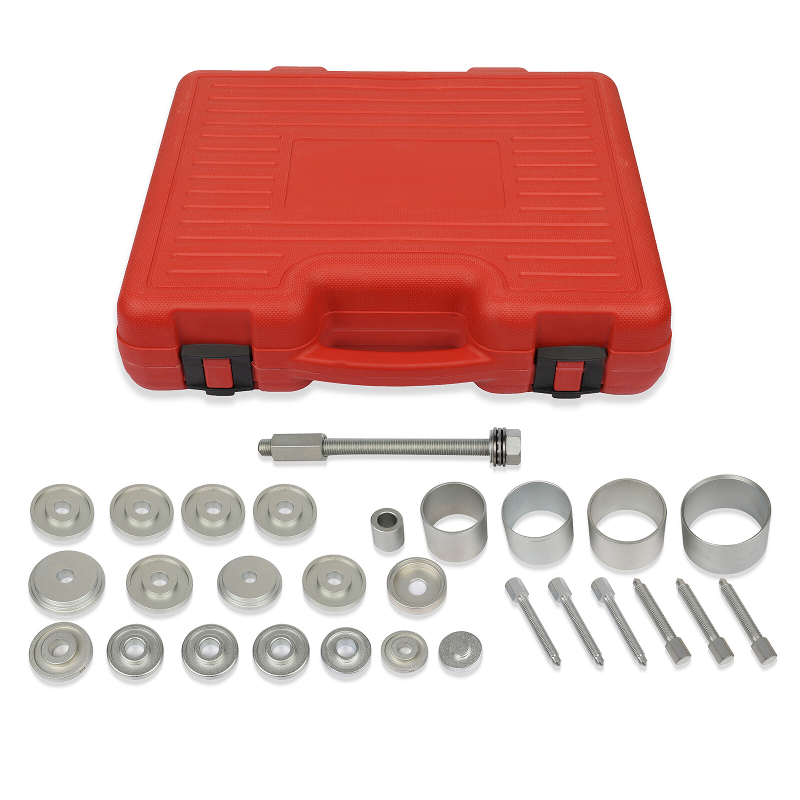 31PCS Front Wheel Drive Hub Bearing Press Adapter Puller Remover Installer Tool