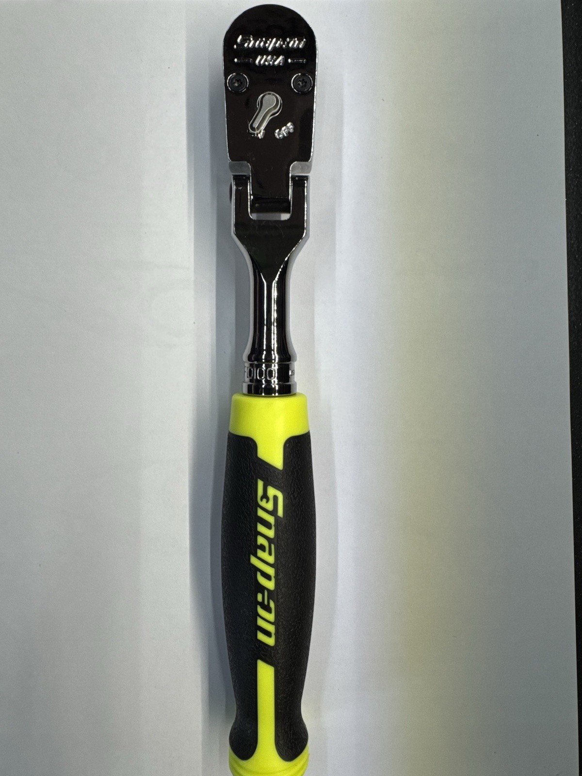 *Brand New* Snap On 3/8 Drive Cynergy Flex Head Ratchet HI VIS – FHF100HV