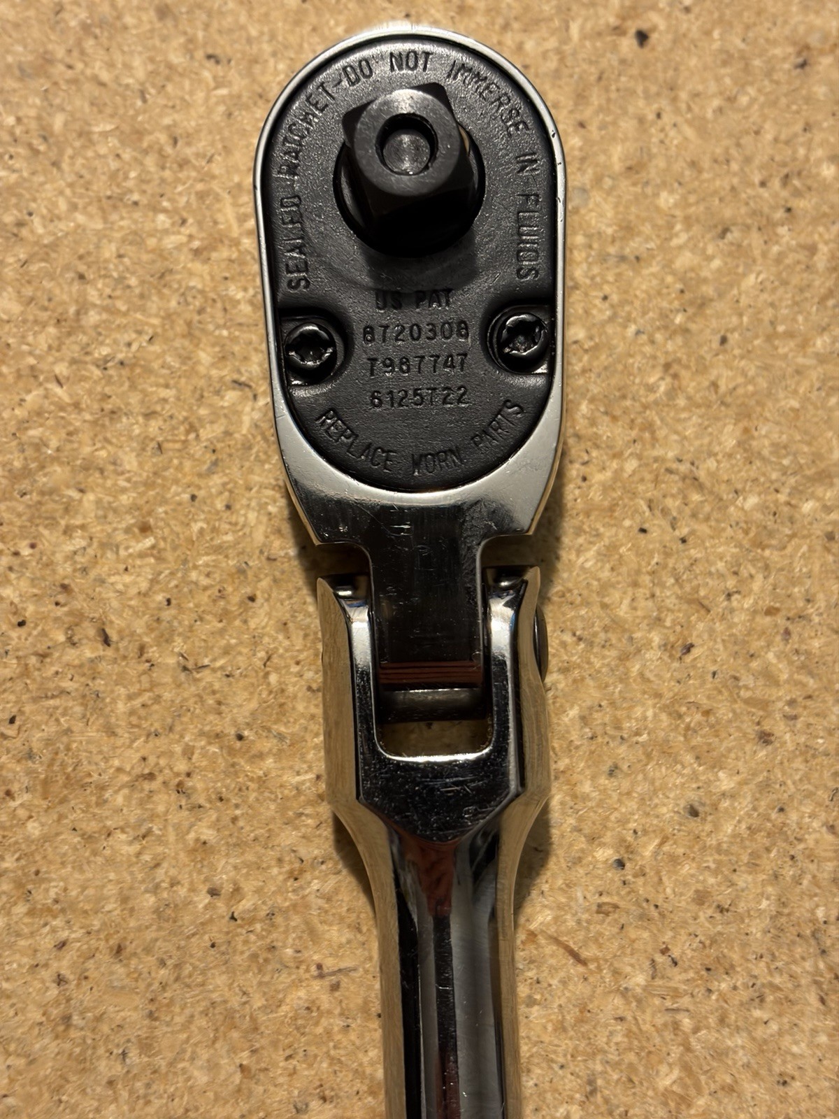 New Snap-On FRLF80A 3/8 Quick Release Long Flex Head Ratchet