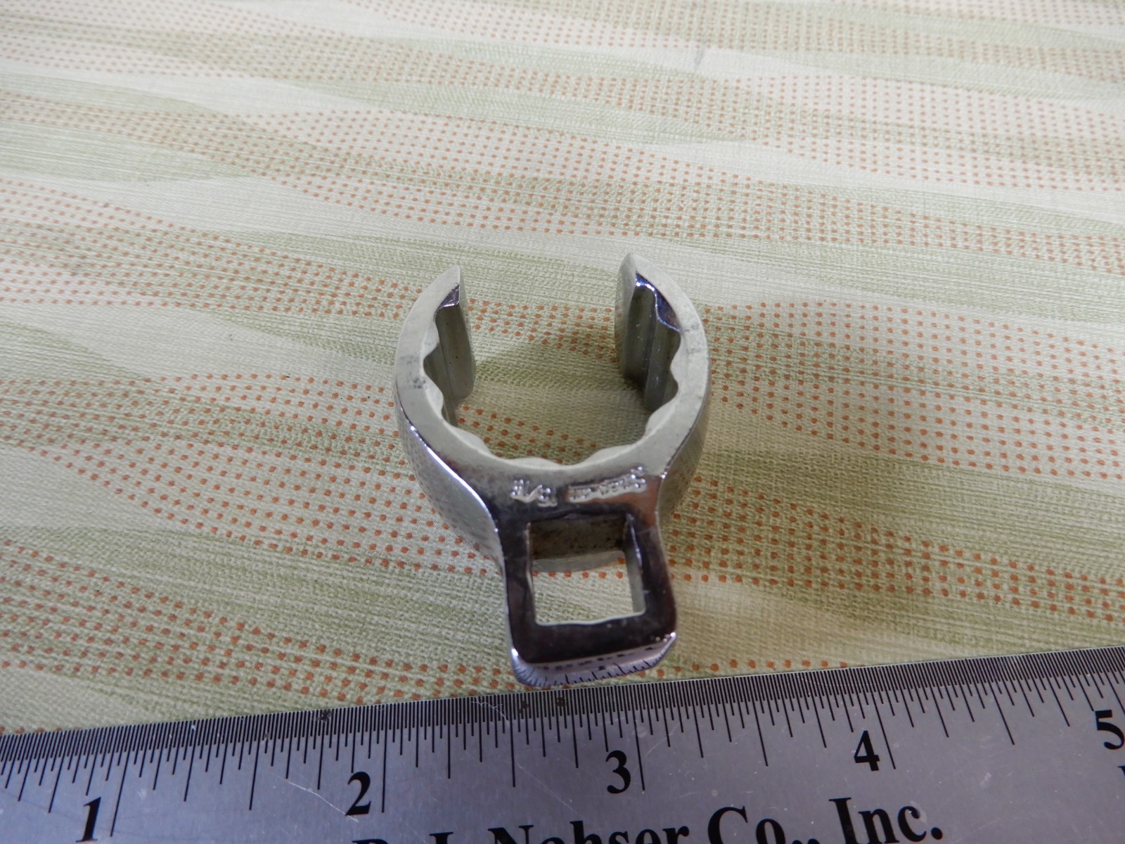Snap-On 15/16″ Deep Flare Nut Crows Foot Socket 3/8 Drive Great Condition VX