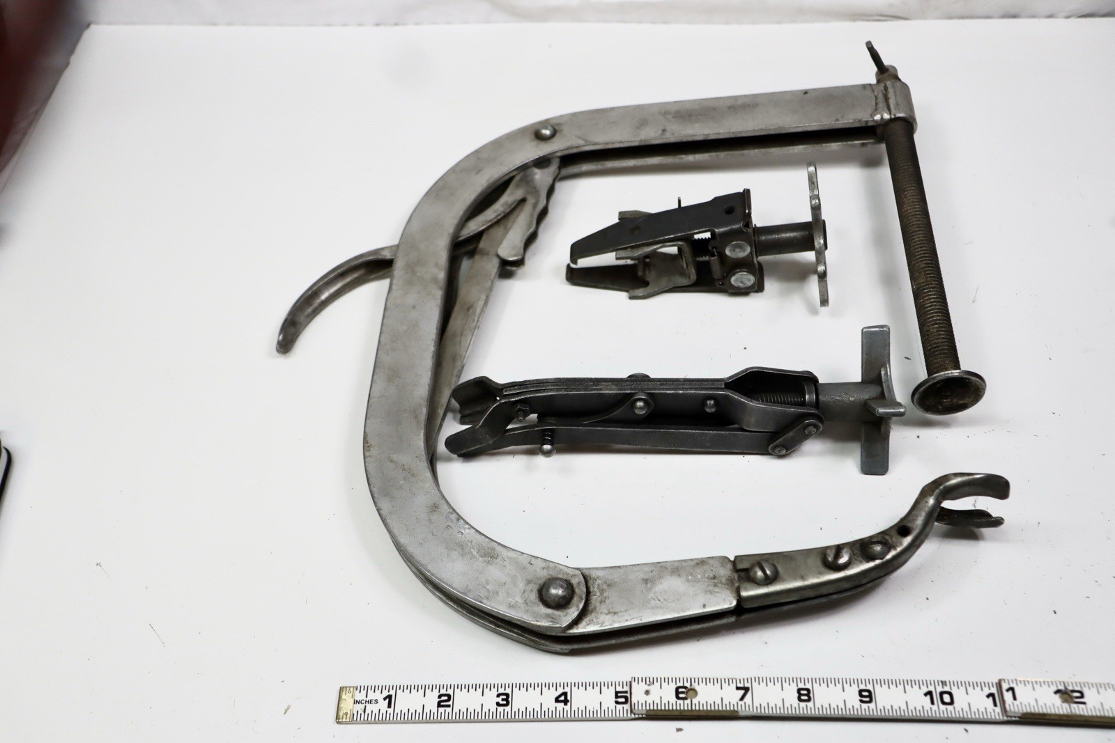 3 Valve Spring Compressor Lot, Blue Point CF-12A, K-D 2078, New Britian VL-140