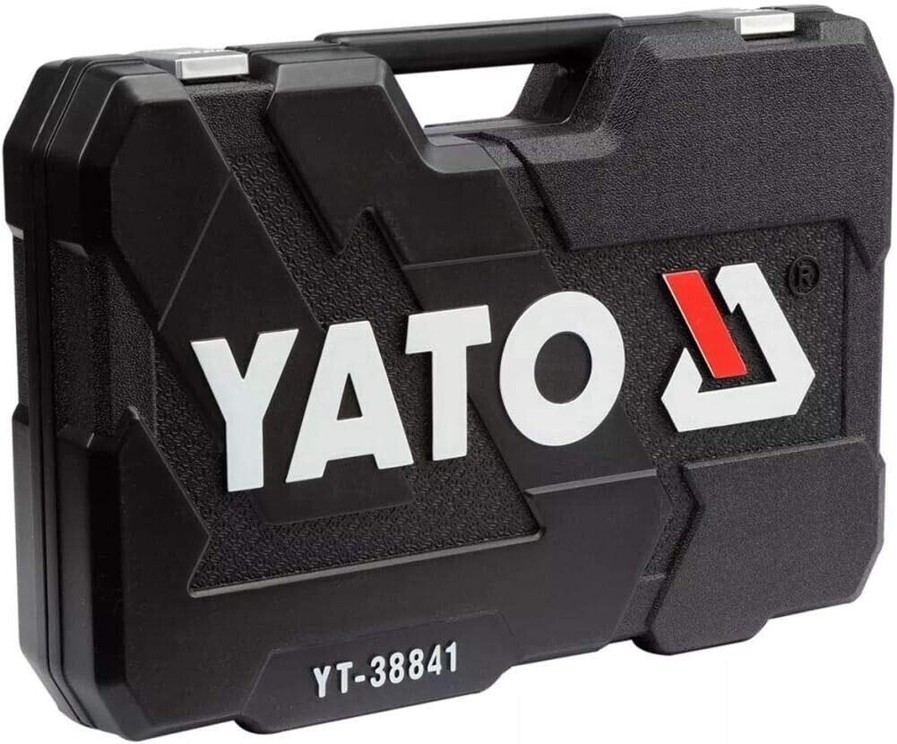 SOCKET SET RATCHET Yato Professional 216 pcs 1/2 1/4 3/8 Tools Toolbox YT-38841