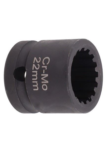 Automotive Tool 1/2”Dr X 22mm SOCKET OEM 2450487 Carbon Steel Direct Replacement