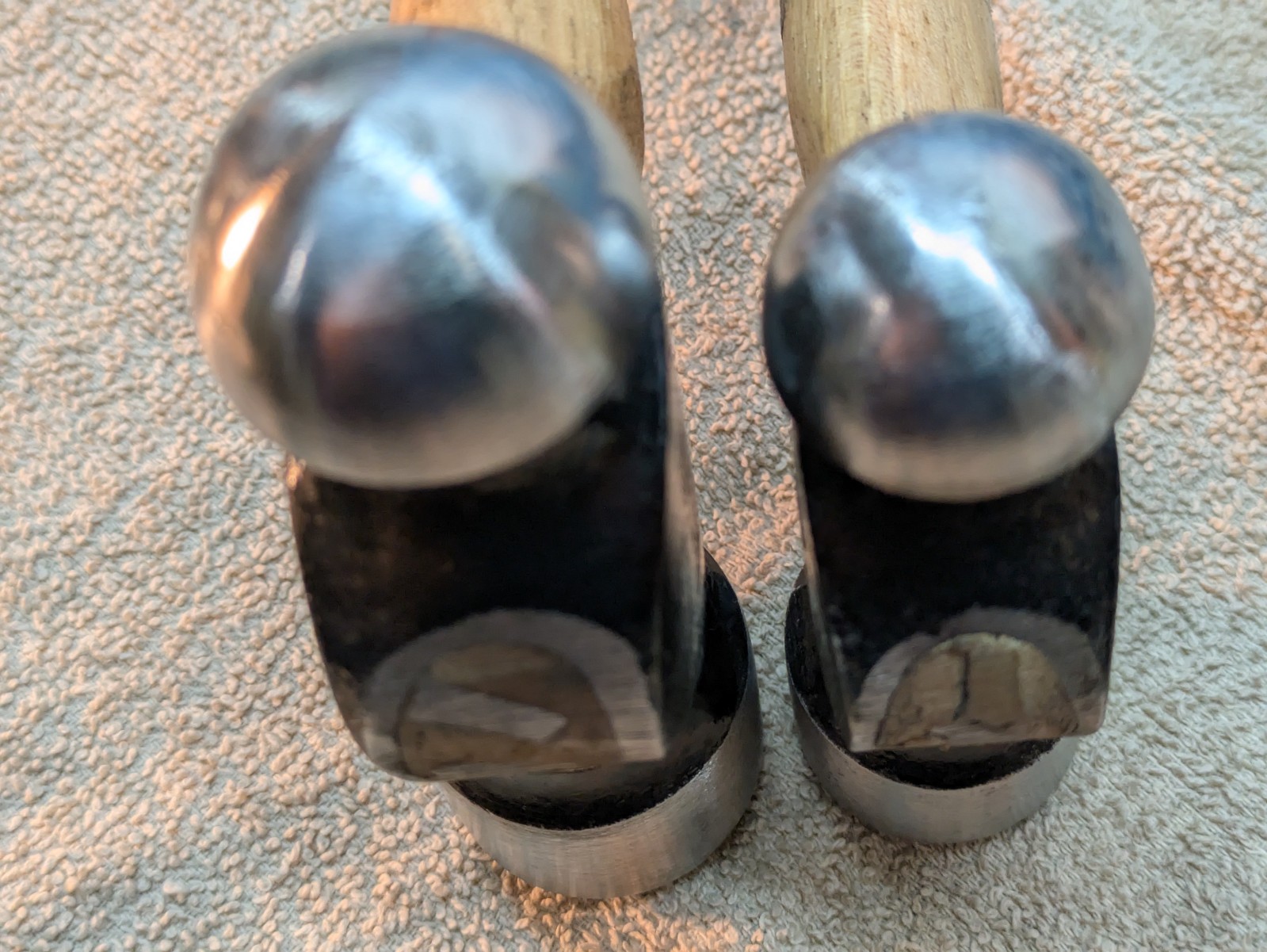 Blue Point Tools BP16B & BP24B – 16oz & 24oz Hickory Handle Ball Peens – Minty