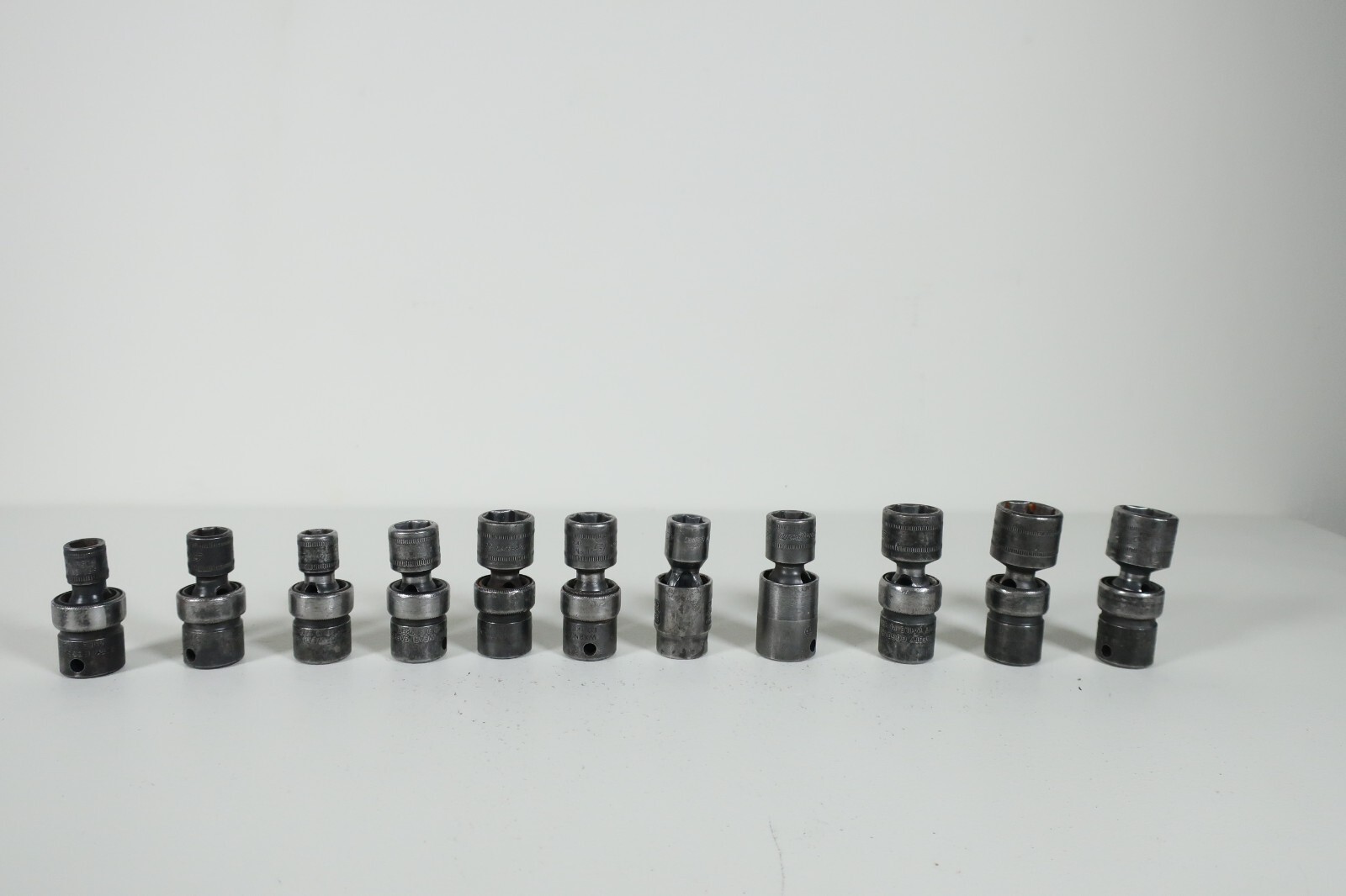 Snap On 3/8″ Drive 11pc Metric Swivel Impact 6pt Socket Set(9mm-19mm)IPFM