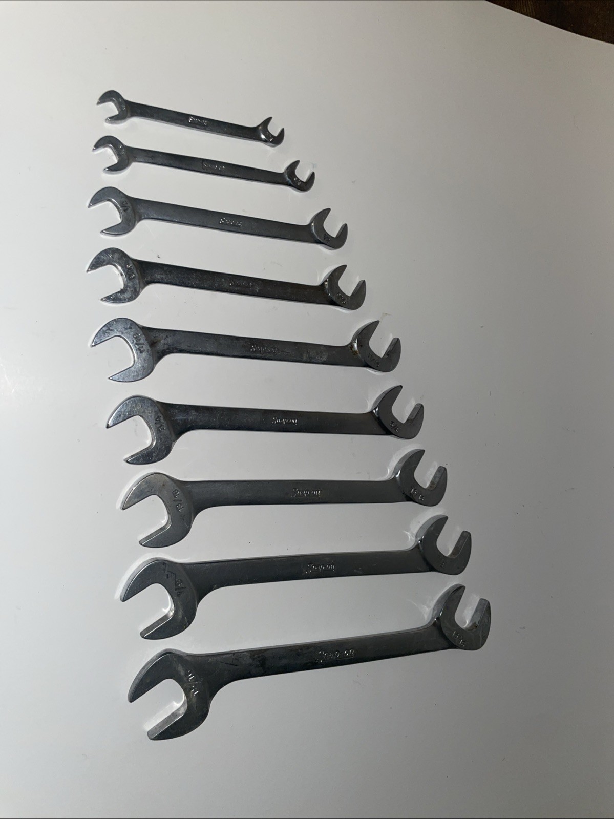 Snap-on Four-way Angle Head Open End Wrench Set VS10-VS30 9 Pieces Set
