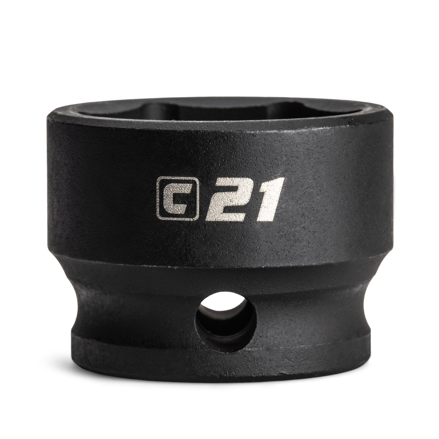 Capri Tools Stubby Impact Socket, 3/8 in. Drive, 6-Point, Metric 8 to 22 mm