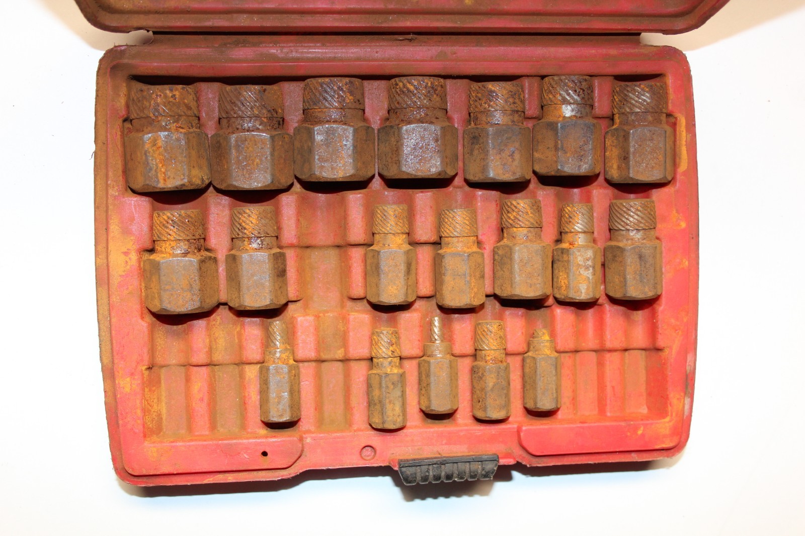 SNAP-ON TOOLS REX25 Multispline Screw Extractor Set USA – 6 MISSING READ INSIDE