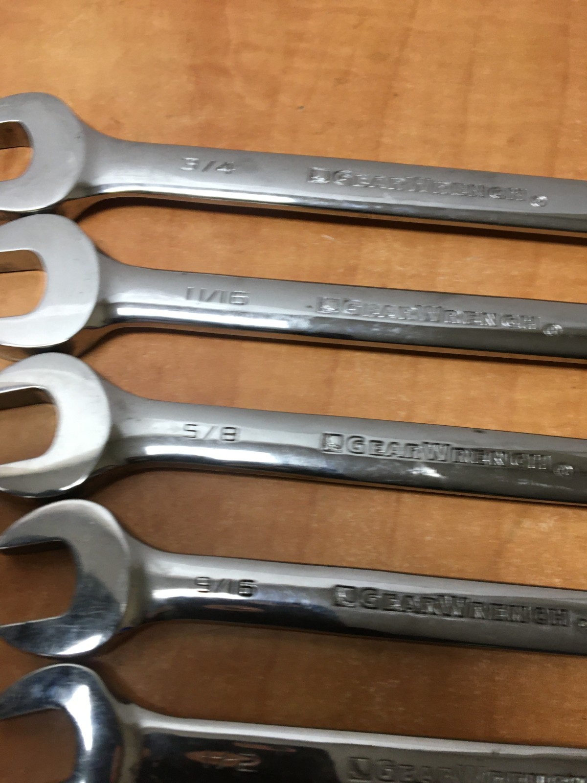 Gearwrench 20pc Ratcheting Wrench Set SAE Metric 8mm to 19mm 1/4 to 3/4