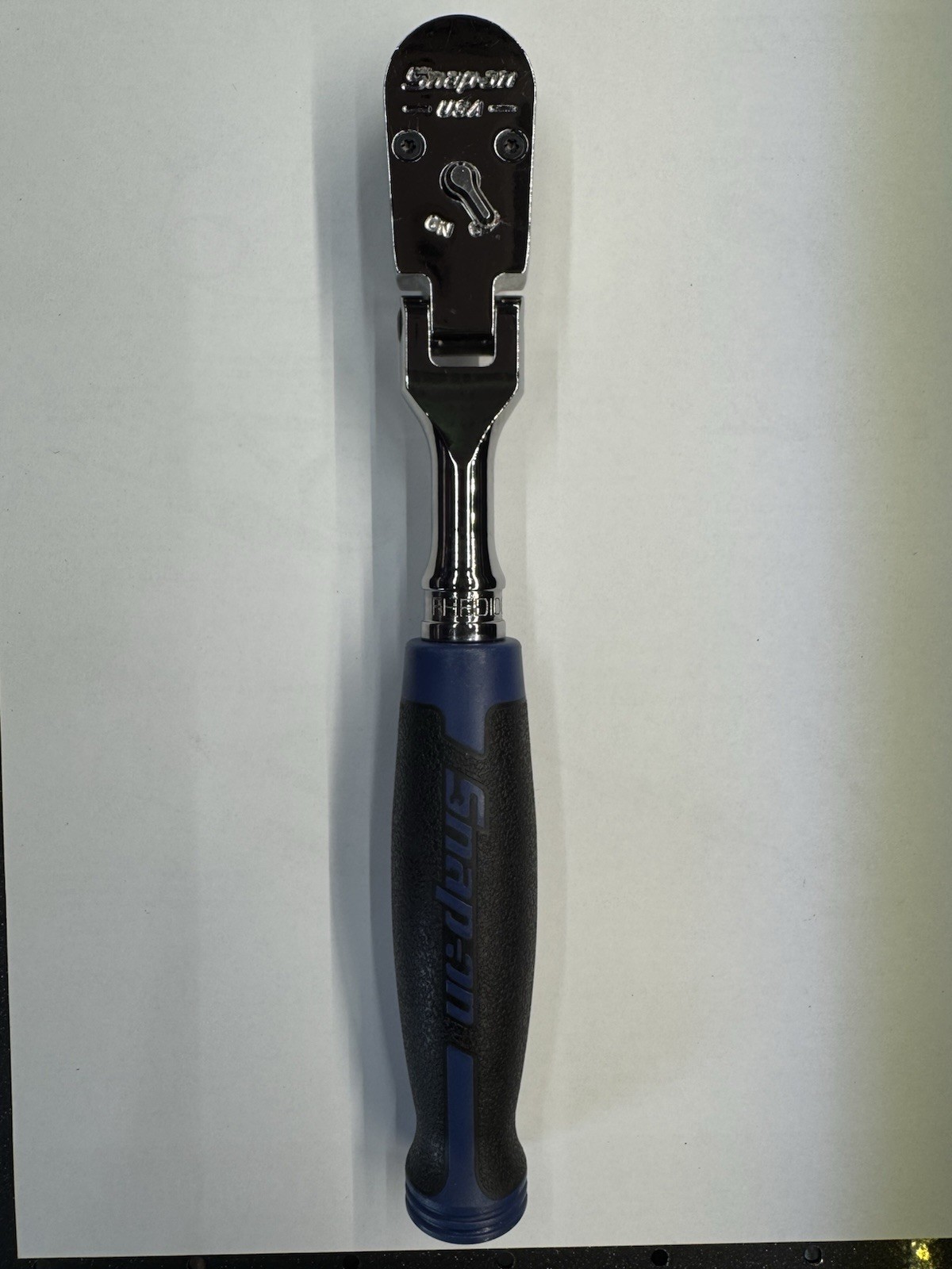 *Brand New* Snap On 3/8 Drive Cynergy Flex Head Ratchet Power Blue FHF100MB