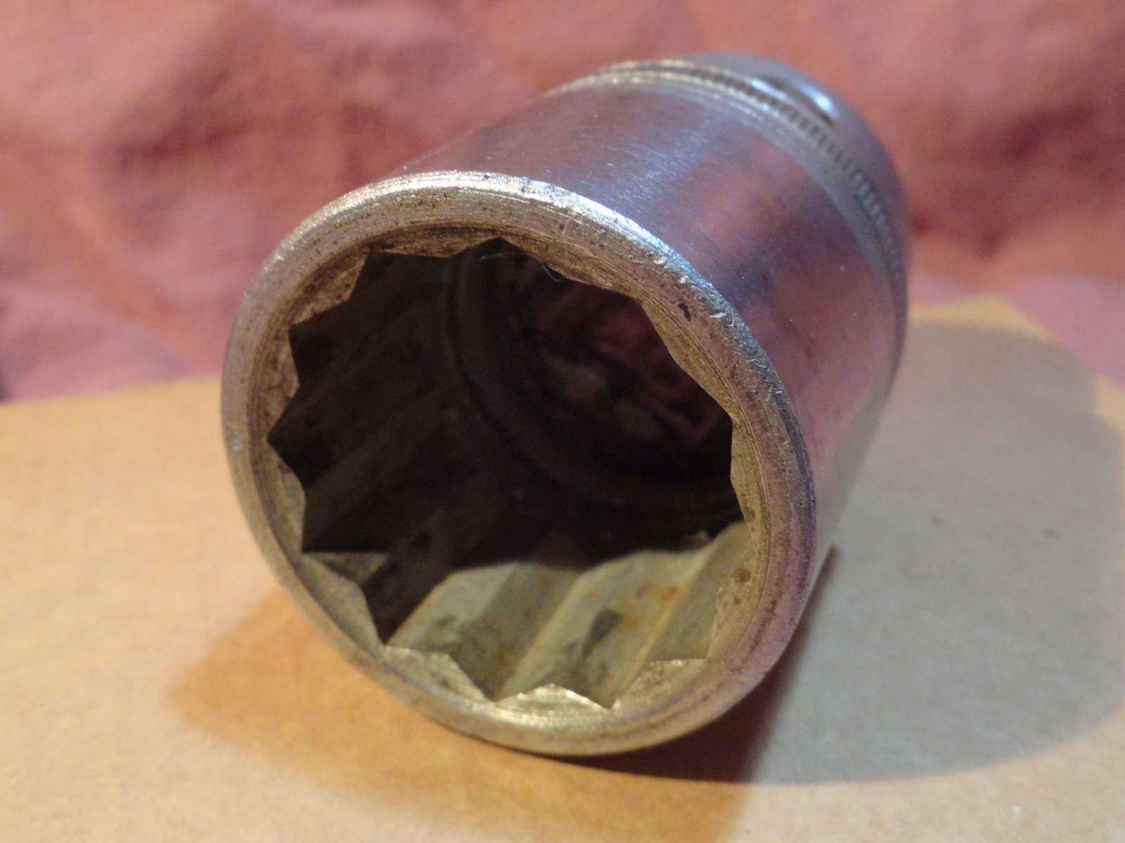 SNAP-ON 1 3/16″ 12 POINT SOCKET 3/4″ DRIVE #LDH-382 MADE IN USA LIGHTLY USED